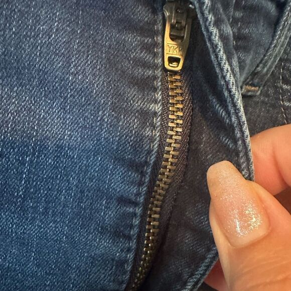 Madewell 10” High Rise Dark Blue Skinny Jeans - Picture 8 of 12